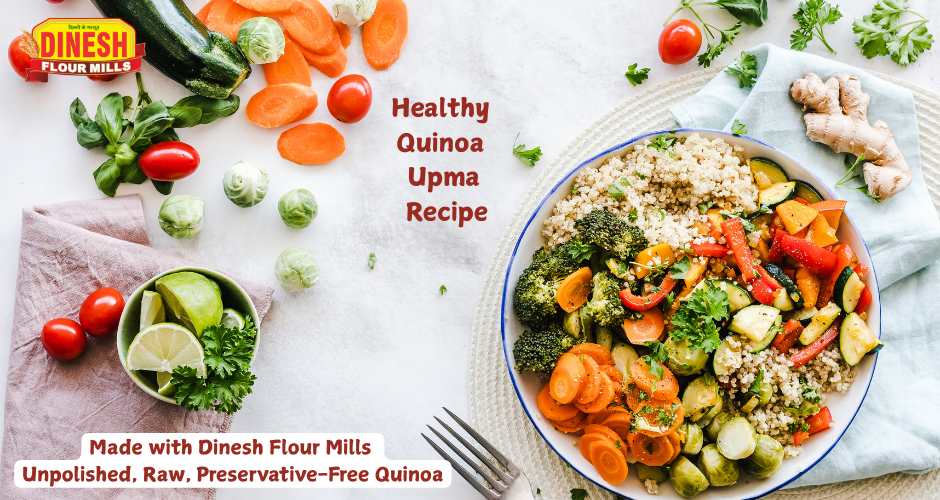Quinoa Upma Recipe