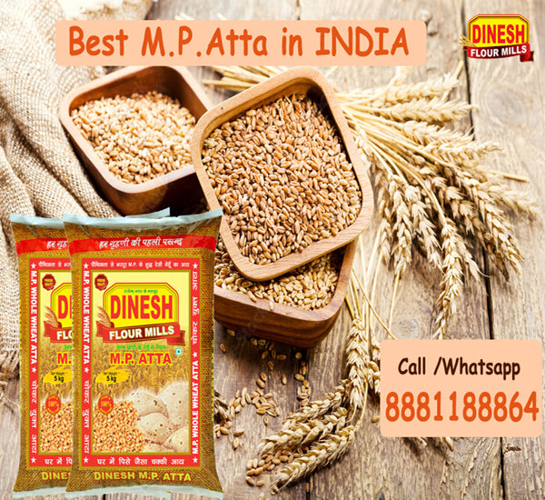 Buy Atta - MP Sharbati Wheat Flour - Dinesh Flour Mills