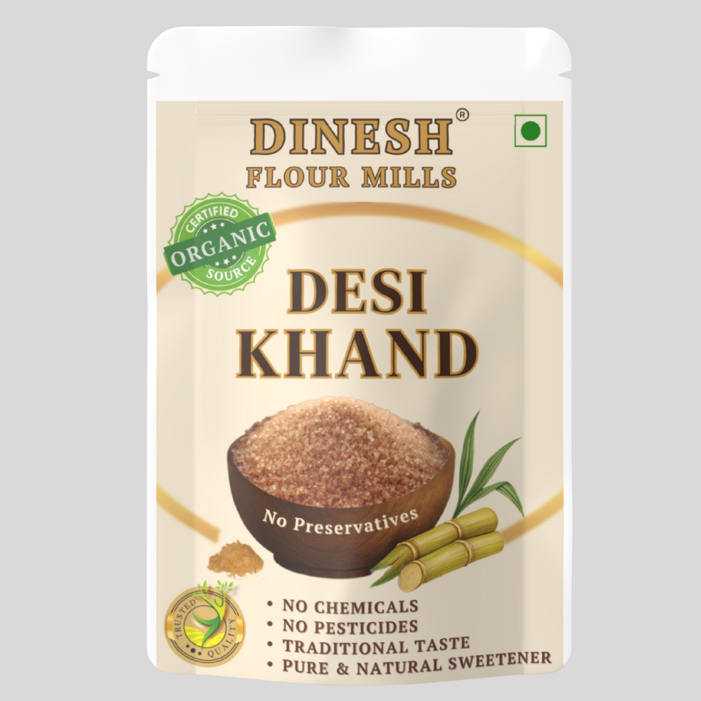 Certified Organic Source – Pure & Natural Desi Khand by Dinesh Flour Mills