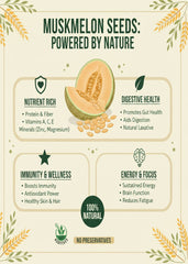 Muskmelon Seeds – Premium Quality, Clean & Natural Seeds