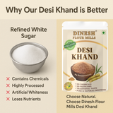 Certified Organic Source – Pure & Natural Desi Khand by Dinesh Flour Mills