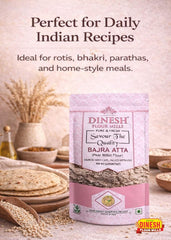 Bajra Atta (Pearl Millet Flour) | Freshly Prepared | No Preservatives