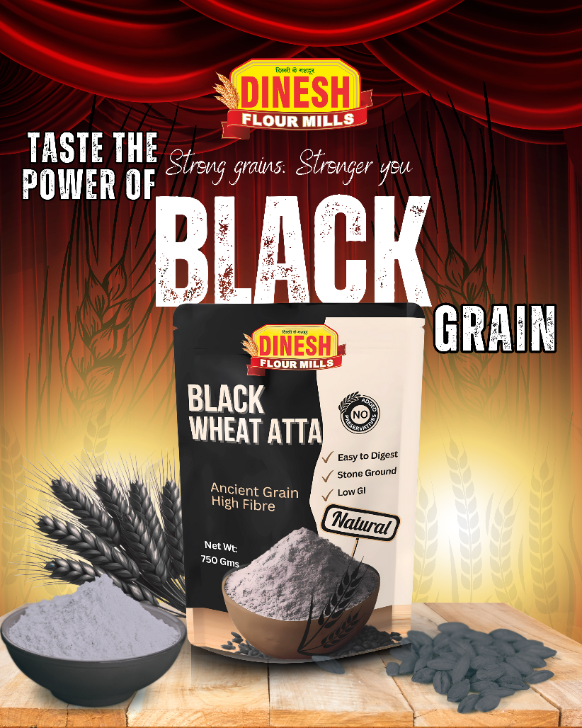 Black wheat atta