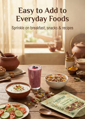 Dry Fruits & Seeds Mix with Roasted Flax, Pumpkin & Sunflower Seeds | No Preservatives