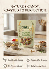 Dry Fruits & Seeds Mix with Roasted Flax, Pumpkin & Sunflower Seeds | No Preservatives