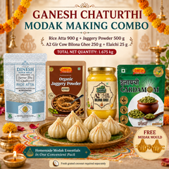 Dinesh Flour Mills Ganesh Chaturthi Modak Making Combo with free modak mould