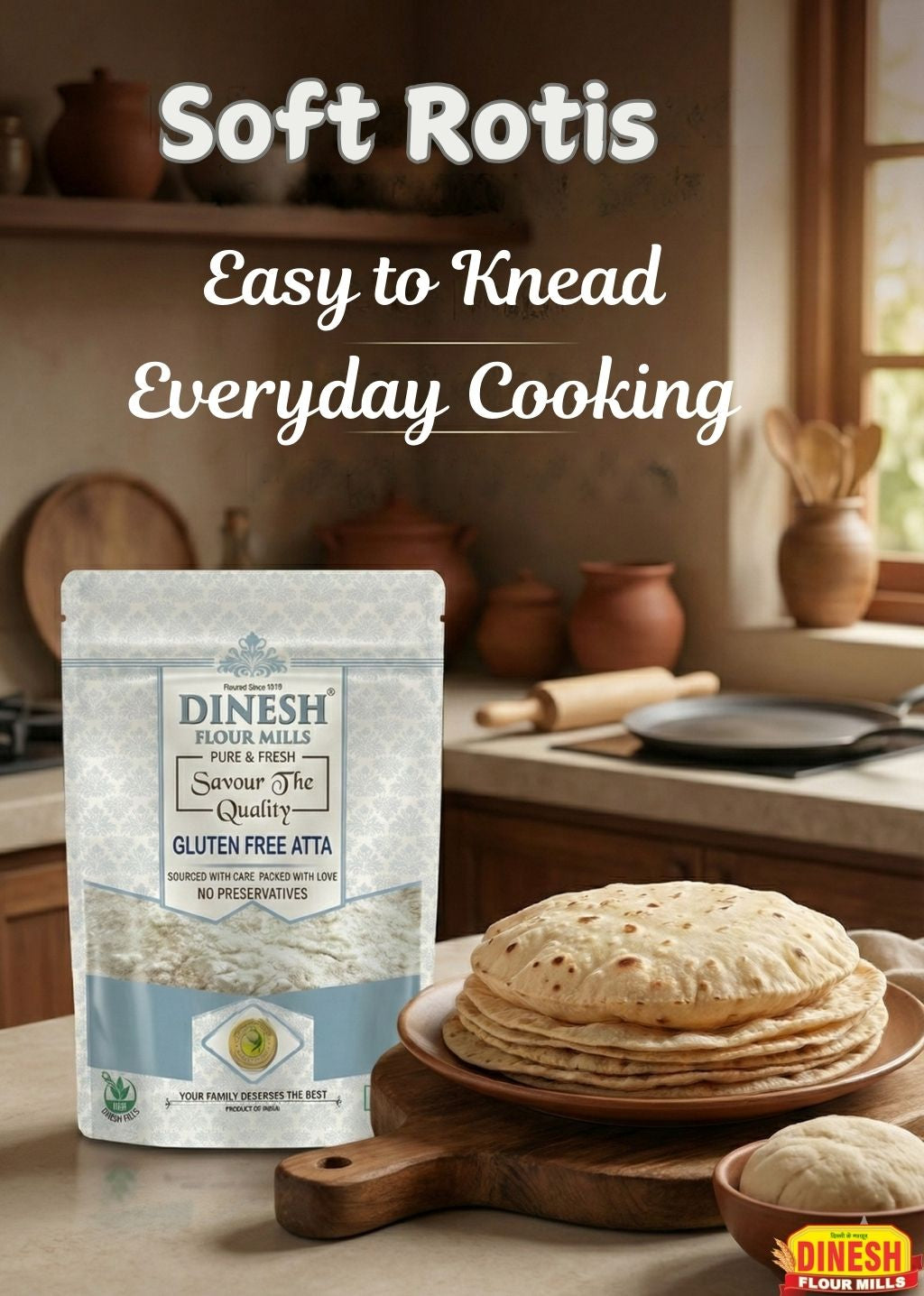 Gluten Free Blend Easy to Kneed