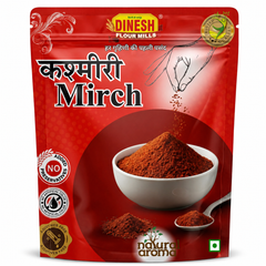 Dinesh Flour Mills freshly ground Kashmiri Mirch Powder packet
