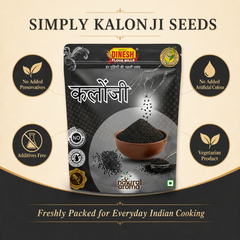 Kalonji Seeds | कलौंजी | Nigella Seeds | Freshly Packed