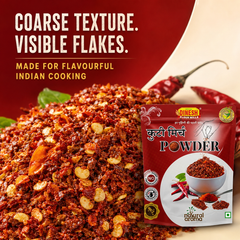 Kuti Mirch | Coarsely Ground Red Chilli | Freshly Ground