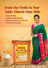 MP Atta 10Kg By Dinesh Flour Mills - Best Atta - Wheat Flour