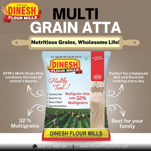MULTIGRAIN ATTA ( 32% Multigrains )