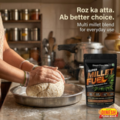 Millet Fuel Multimillet Blend | Kodo, Foxtail, Little, Barnyard, Proso, Browntop | Dinesh Flour Mills