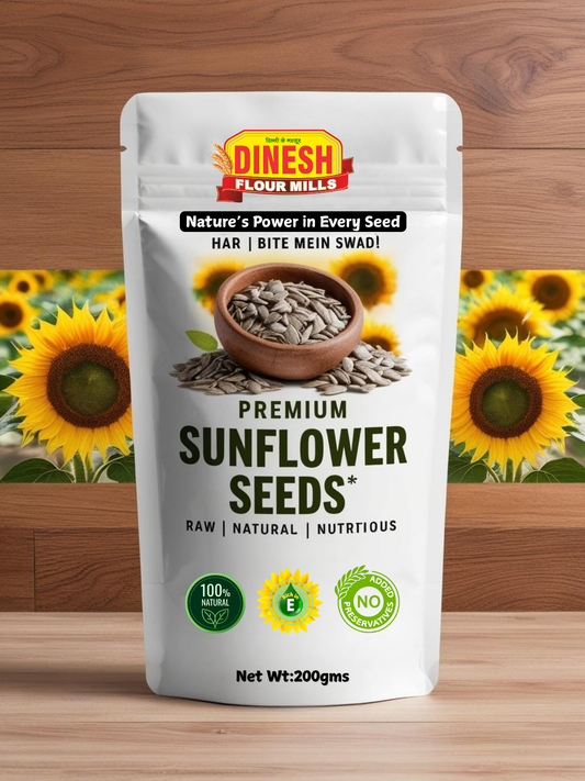 Sunflower Seeds – Unpolished, Raw & Preservative-Free | Dinesh Flour Mills