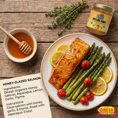 Organic Honey | Raw & Unprocessed | Wild Forest Honey | No Preservatives