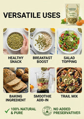 Pumpkin Seeds | Natural & No Preservatives | Dinesh Flour Mills