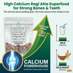 RAGI ATTA (Finger Millet Flour) (Fresh Flour)