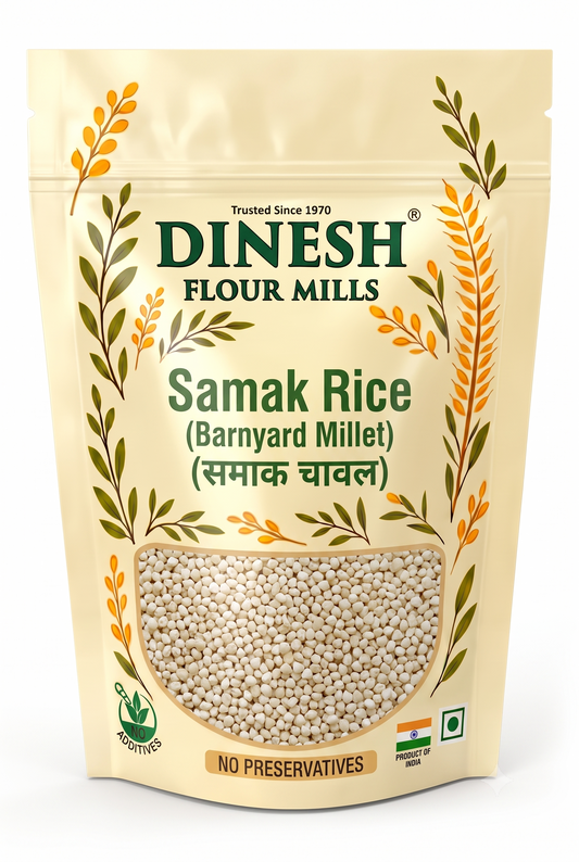 Dinesh Flour Mills Samak Rice Barnyard Millet packet