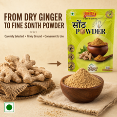 Sonth Powder | Dry Ginger Powder | Freshly Ground | No Preservatives