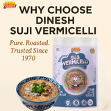 Roasted Vermicelli | Made from 100% Suji | No Maida, No Preservatives
