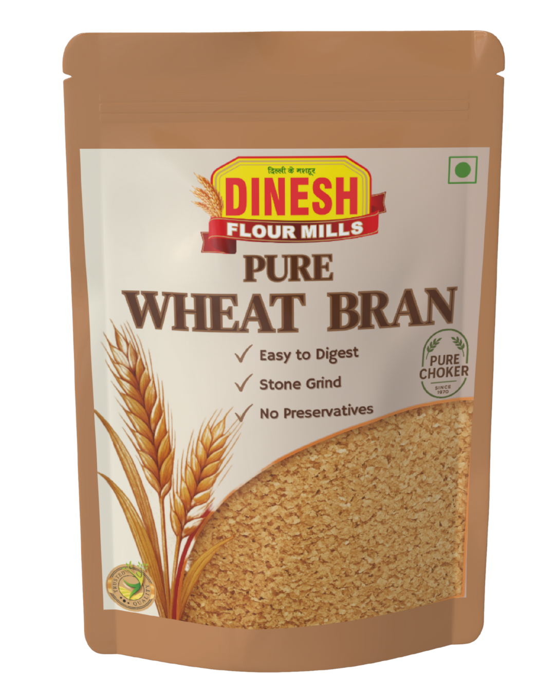choker, wheat bran
