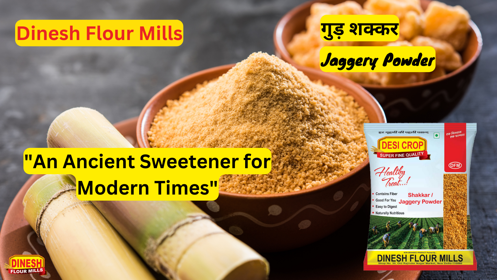 Gur Shakkar - Jaggery Powder