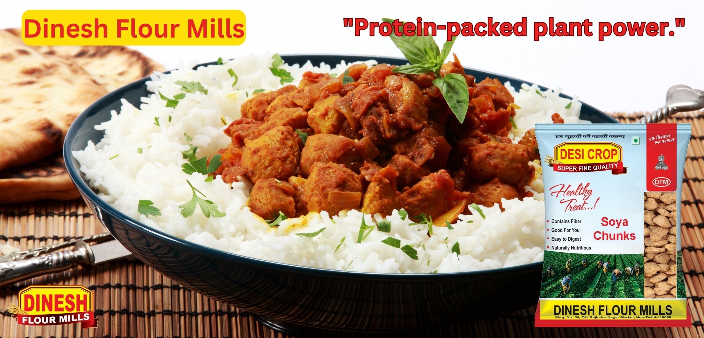 Soya Chunks - Veg Meat Substitute