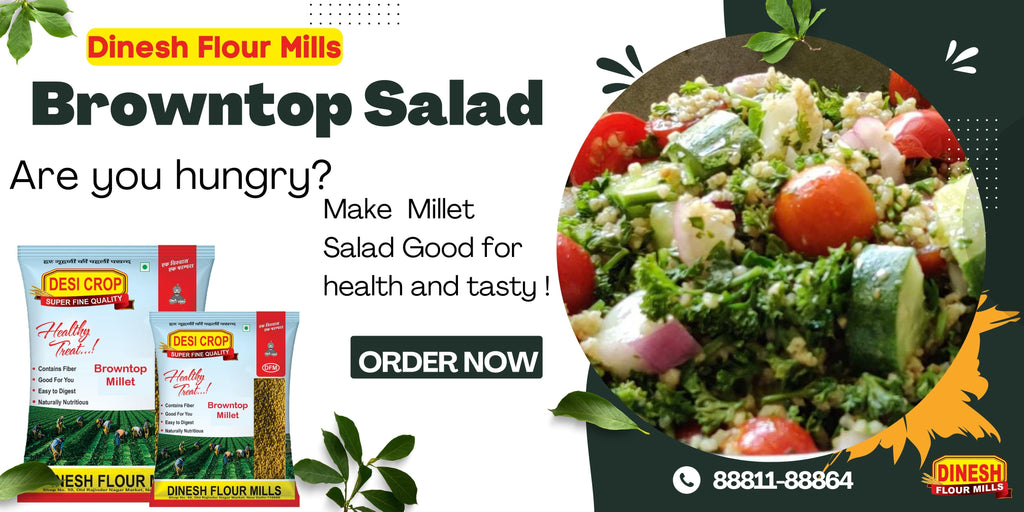 Browntop Millet Salad :