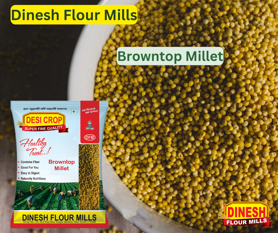 Browntop Millet Receipes and Health Benefits