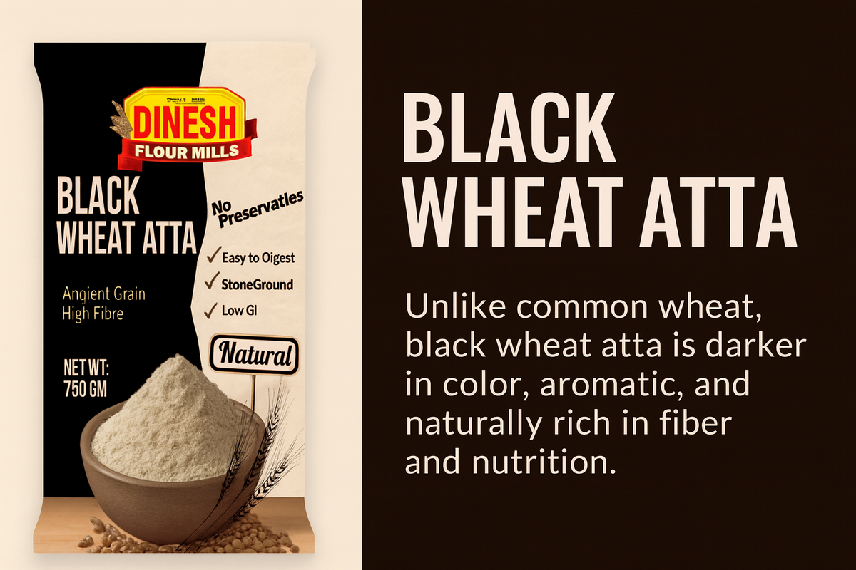 black wheat atta