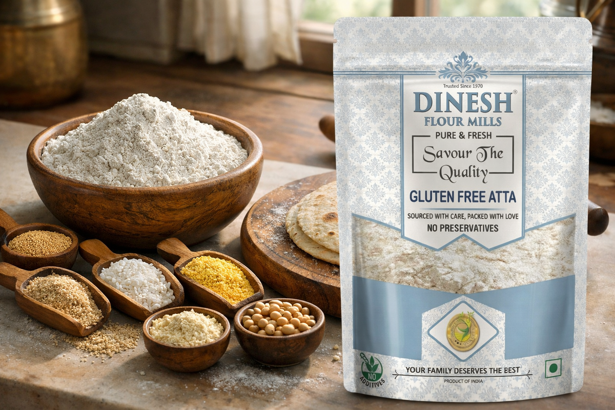 Freshly Prepared Gluten Free Atta