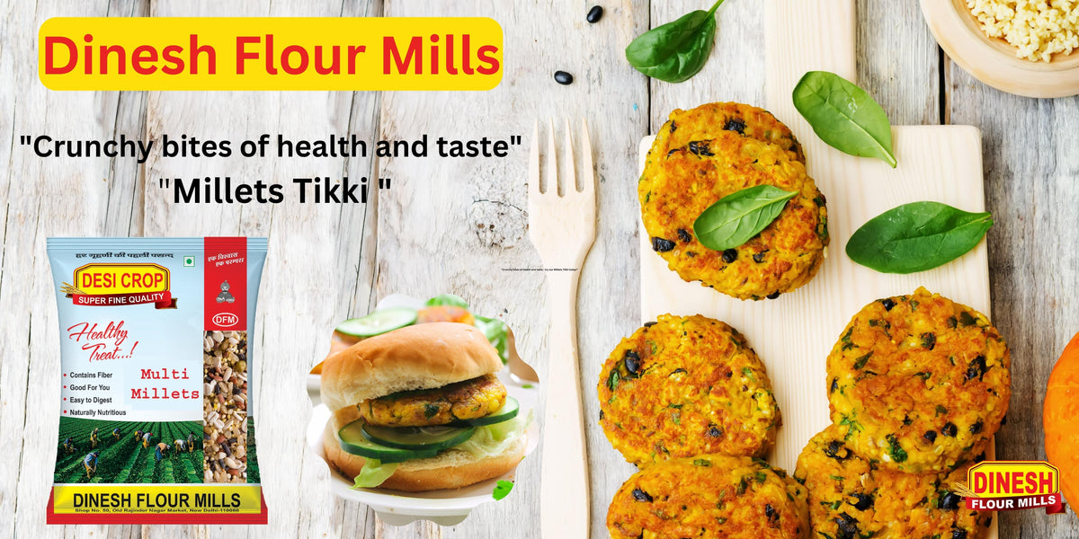 Millet Tikki Recipe - Millets Recipes