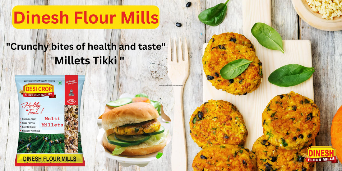 Millet Tikki Recipe - Millets Recipes