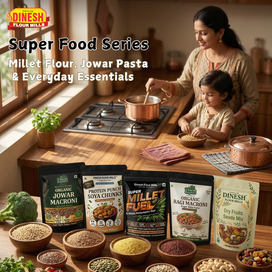 🌾DFM Super Food Series | Millet Flour, Jowar & Ragi Pasta | Dinesh Flour Mills
