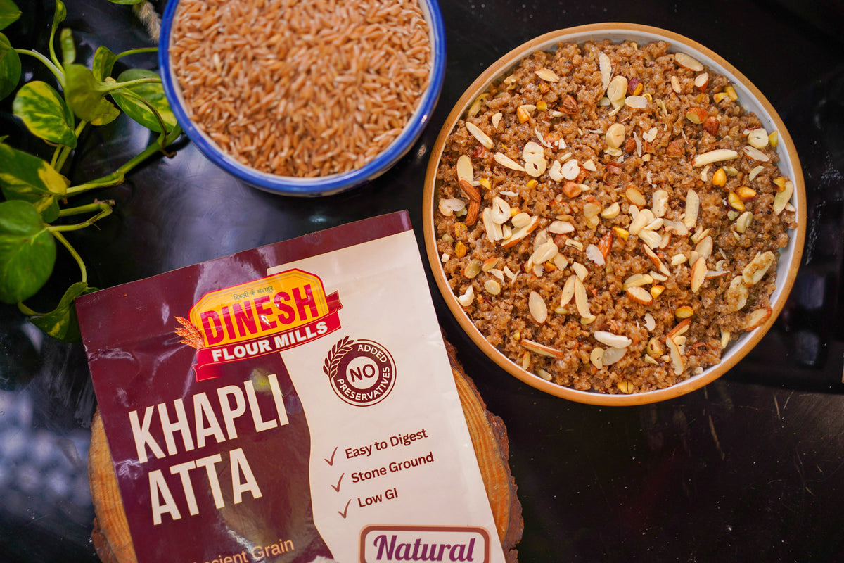Churma from Khapli Wheat  Recipe