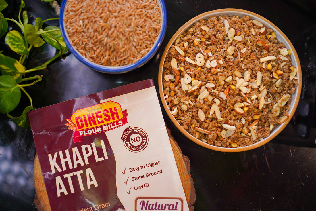 Churma from Khapli Wheat  Recipe