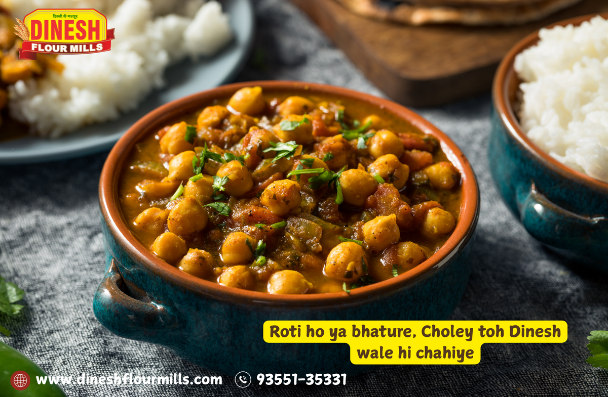 Authentic Punjabi Choley Recipe with Dinesh White Chana