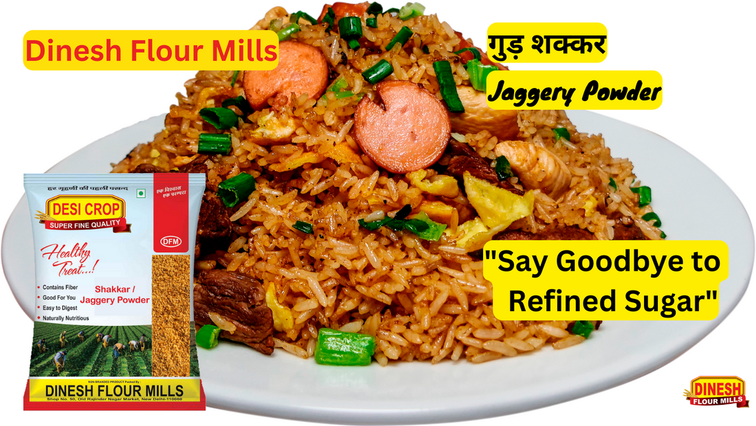 Jaggery Rice Recipe - Meethe Chawal - Gur Ke Chawal – Dinesh Flour Mills
