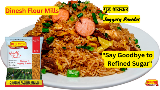Jaggery Rice - Gur Ke Chawal - Meethe Chawal