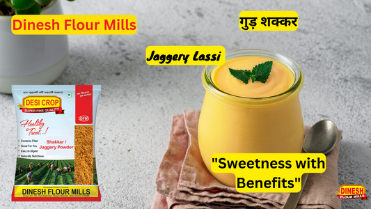 Sweet Jaggery Lassi - Yellow Lassi
