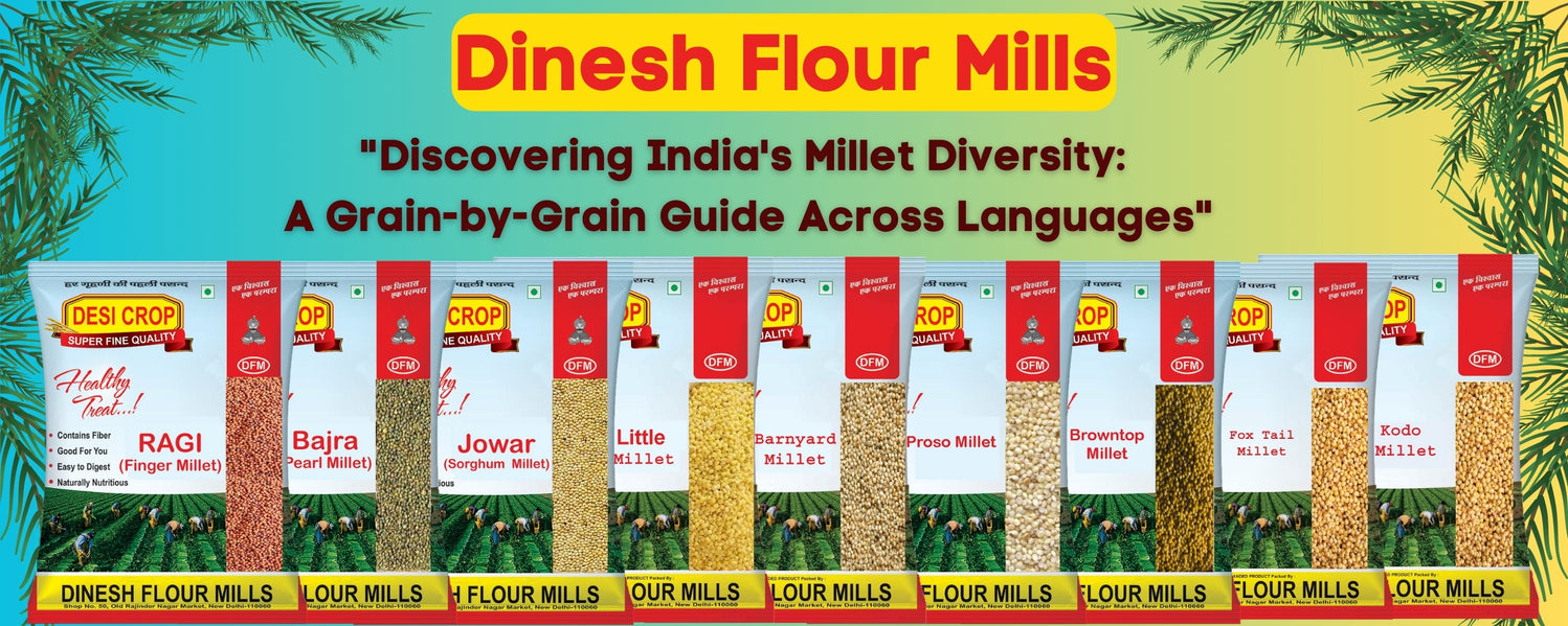 5 Millets Names Names of Millets in India :