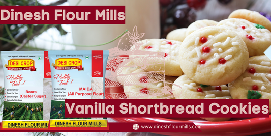 Vanilla Shortbread Cookies Recipe