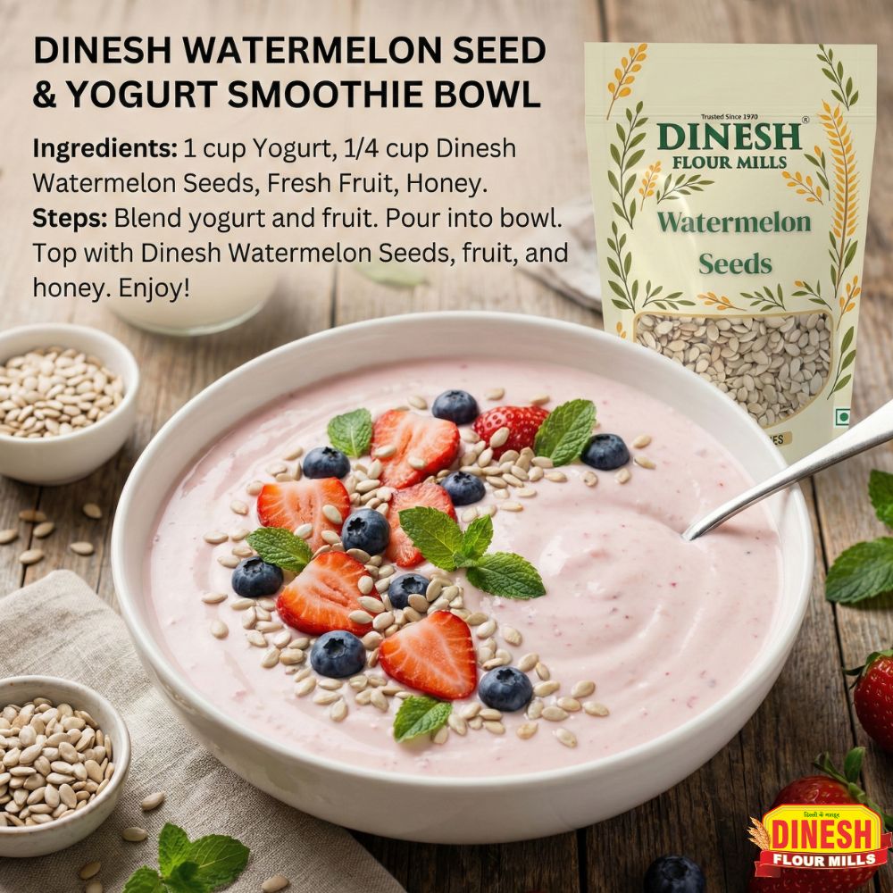 Watermelon Seed Yogurt Smoothie Bowl Recipe