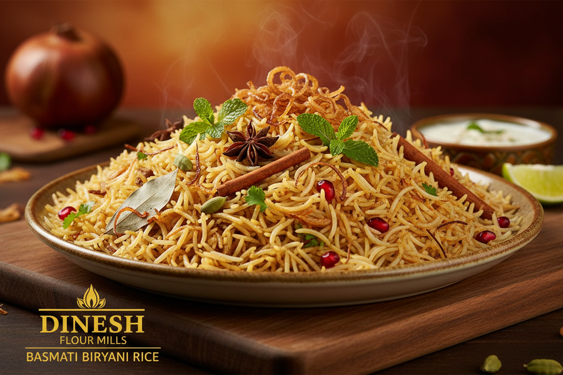 Best Biryani Rice By Dinesh Flour Mills