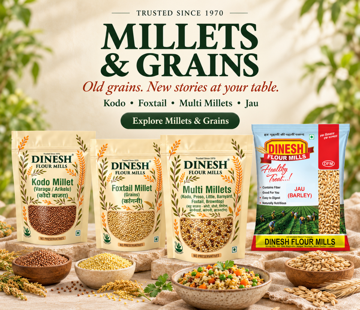 Millets & Grains