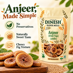 Anjeer (Dried Figs / अंजीर) | No Preservatives | Dinesh Flour Mills