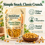 Bhuna Chana (Without Chilka) | Roasted Gram Without Skin | No Preservatives