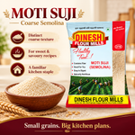 Moti Suji (Coarse Semolina/Rava) | No Preservatives