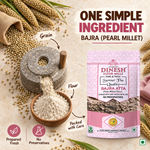 Bajra Atta | Pearl Millet Flour | Freshly Prepared | No Preservatives