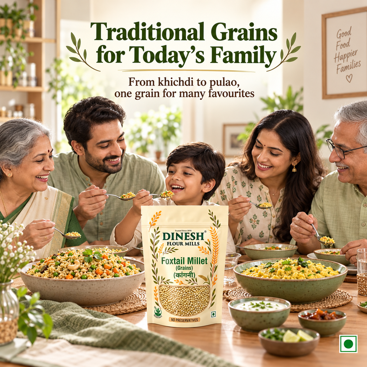 Foxtail Millet (Kangni) – No Preservatives